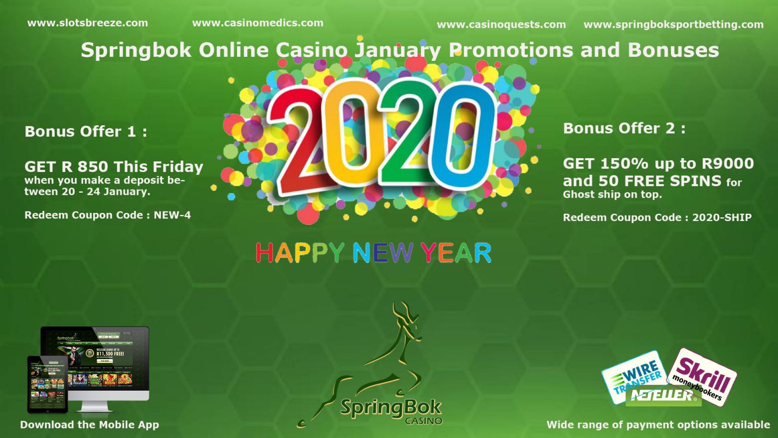 springbok casino online